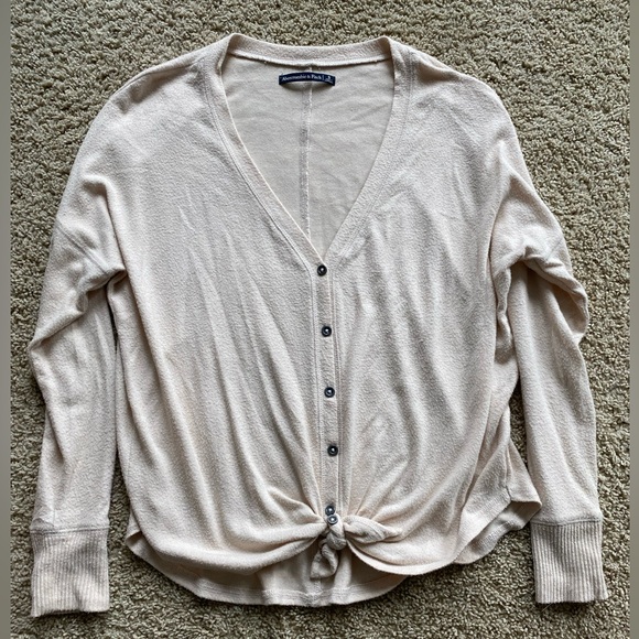 Abercrombie & Fitch Cozy Tie Cardigan - Picture 1 of 4